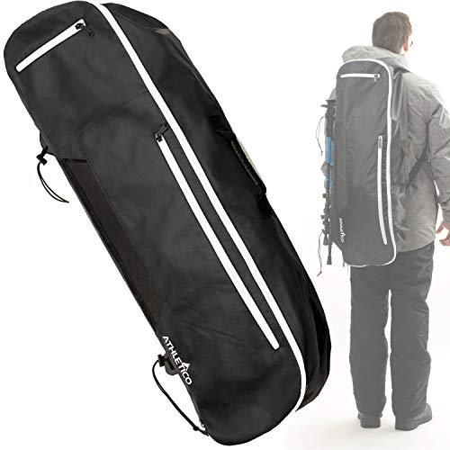 Athletico Schneeschuhtasche - Schneeschuhrucksack zum Tragen, Verpacken und Aufbewahren von Schneeschuhen (Groß, 25-36 Zoll)