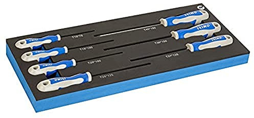 Foam 7 destornilladores, planos y Torx 1/3