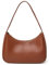 CYHTWSDJ Damen Shoulder Bags for Women, Cute Handbag Mini Clutch Purse with Zipper Closure Hobo Tote Handtasche, Braun
