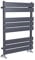 NRG Bathroom Flat Panel Heated Towel Rail Radiator Modern Central Heating Warmer Wall Mounted Ladder Rad 800×600mm Sand Grey