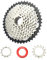 CYSKY 9 Fach Kassette 11-42T Kassette passend für Mountainbike, Rennrad, MTB, BMX (Leichtgewicht) (11-42T)