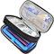 ProCase Pochette Isotherme Insuline Médicament, Trousse Glacière à Insuline Diabétique en Deux Couches, Sac Isotherme Diabète de Stylos à Insuline, Seringues et Aiguilles, Etui Voyage Insuline -Noir