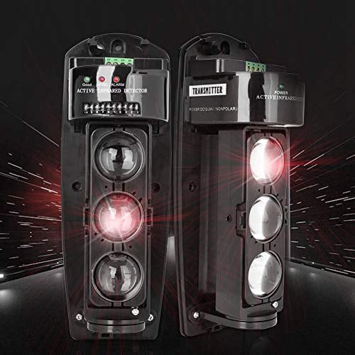 Triple Beam Alarm, Infrarot-LED-Detektor Sicherheits-Laserstrahl-Alarm Optoelektronisches Innensystem ABE 250 (Dreistrahliger ABE-250)