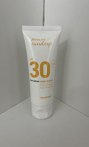 proWIN sundays Face Cream SPF 30 75ml Sonnencreme fürs Gesicht