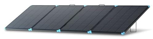 Renogy Panneau solaire portable 400 W - Valise solaire légère pliable avec connecteurs solaires - Compatibilité avec générateur/station d'alimentation, camping en plein air, camping-car hors réseau