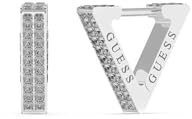 Guess Damen-Ohrhänger Edelstahl One Size Silber 32026490