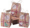 Kinsinder 30 Stück Weihnachten Geschenkbox, Kraftpapier Süßigkeitskästen, Party Geschenkboxen Mit Hanfseilen für Weihnachtsfeier Dekorationen