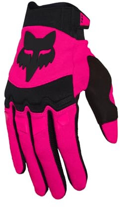 Fox Racing Dirtpaw Glove - Gepolsterte Knöchel, Gepolsterte Handfläche, Flex-Komfort, Klettverschluss, Stretch für Beweglichkeit, Langlebige Materialien, High Performance - Farbe: Pink, Größe: S