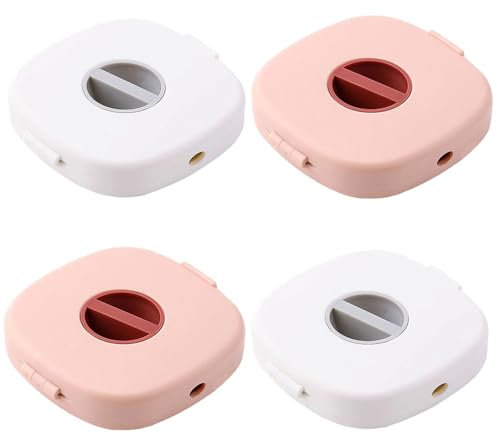 4 avvolgicavi, portatile, retrattile, organizer per cavi, mini avvolgicavo per auricolari, cavo di ricarica del telefono