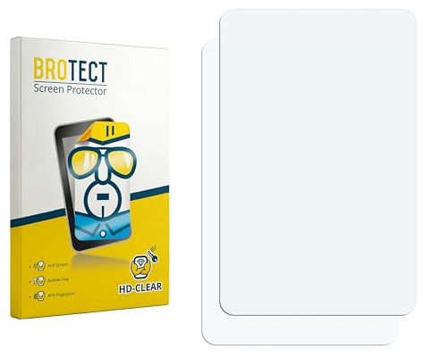 BROTECT Schutzfolie für CFMOTO 800NK Advanced | 2 Stück Transparenter Displayschutz Made in Germany Klare Displayschutz-Folie Clear Einfache Montage Case-Friendly
