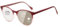 Cyxus Gafas Luz Azul Hombre Mujer Ligero Gafas De Ordenador Retro Gafas Anti Dolor De Cabeza Fatiga Ojos 8193, rojo, 8193