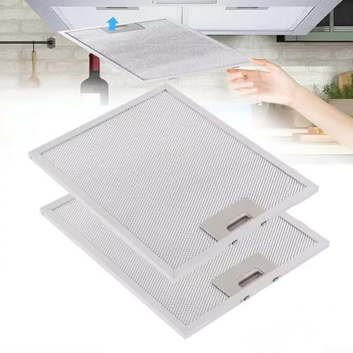 Metall-Fettfilter für Dunstabzugshaube, 300 x 250 mm, 3 Stück