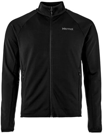 Marmot Herren Jacke Outdoorjacke Fleecejacke Leconte Fleece Jacket, Farbe:Schwarz, Artikel:-001 Black, Größe:XL