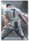 Poster, Motiv: Fußballsport, Motiv: Ronaldo Soccer Cr7, dekoratives Gemälde, Leinwand, Wandkunst, Wohnzimmer-Dekor, Poster, 60 x 90 cm