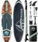 11,6' x 35 Einfaltbares Stand-Up-Paddleboard (SUP) für Erwachsene 450 lbs Tragfähigkeit, rutschfeste Plattform, Premium-Accessoires & Rucksack – Yoga, Angel, Surfen Dark Green