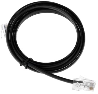 Micro Traders RJ12 Male to RJ45 Male Printer Interface Cable 1.5m Printer Data Cable Compatible with Epson Star Printers with MultiPRO Interface