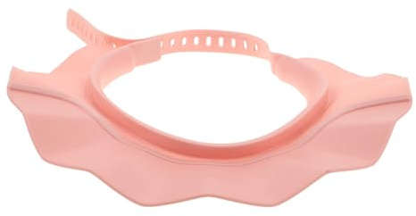 Beaupretty Adjustable Adult Shower Visor Cap for Seniors and Reusable Shampoo Shield for Hair Washing Ear and Face Protection Quick Design