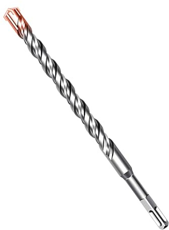SHYSBV SDS Plus Masonry Drill Bit 20mm x 350mm, Tungsten Carbide Cross Tip, Heavy Duty Rotary Hammer Drill Bit for Concrete, Brick, Stone, Cement, Wall Drilling