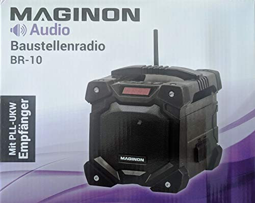 Radio de chantier avec Bluetooth - Noir