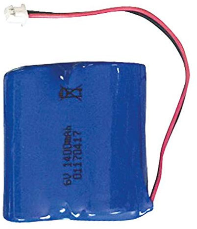 Batteria Litio 6V 1400mAh per TELEPASS RICARICABILE