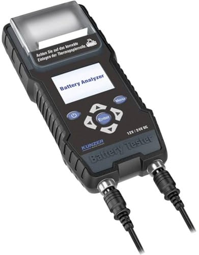 KUNZER BA1224 Batterietester mit Schellen