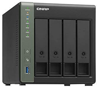 QNAP TS-431KX-2G Serveur de 4 baies de 12 To avec 4 disques durs de 3 To