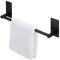 KES Porta Asciugamani Bagno Adesivo 30CM Nero, Portasciugamani da Parete de senza Foratura, Porta Salviette per Bagno e Cucina Acciaio Inossidabile, A7000S30-BK