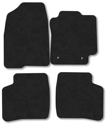 Fits Toyota Prius (2004-2009) [Full Hybrid] Carpet Car Floor Mats | Tailored Fit Heavy-Duty Rubber Floor Mats Waterproof Durable Custom Fit Water Resistant Easy-Clean