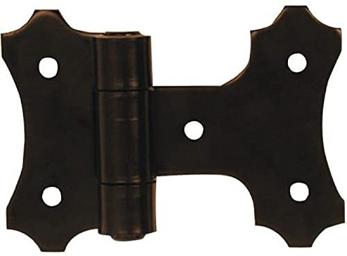 Charnière de volet festonnée noire