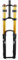 lkpqdwqz 27,5 29 Zoll Air DH AM MTB Federweg 200mm, Manual Lockout Scheibenbremse Mountainbike Federgabel Steckachse 15x110mm mit Dämpfungseinstellung Zubehör