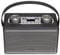Aiwa BSTU-800BK Kompaktlautsprecher, kabellos, Vintage-Stil, aktiv, Stereo, 50 W RMS, Bluetooth, optischer Eingang, USB, HDMI-ARC, RCA, FM und Eingang 6,3 mm und 3,5 mm, Farbe: Schwarz