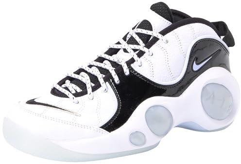 Nike Unisex Air Zoom Flight 95 Sneaker, Black/White/Football Grey/Multi-Color, 44