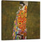 QSX Gustav Klimt Berühmte Gemälde Reproduktion: Hoffnung. Symbolismus Leinwanddrucke Wandkunst für Wanddekoration 60x60cm Ungerahmt