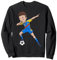 Kongo Trikot Fußball Girl Dabbing Sweatshirt