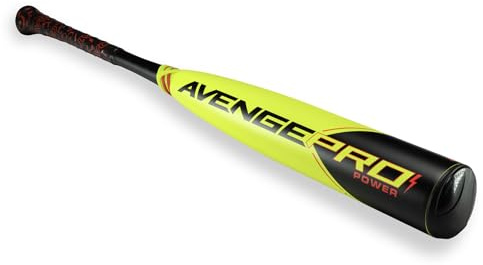 Axe | Avenge Pro Power | Special Edition | USSSA Youth Baseballschläger | 3-teiliger Verbundstoff | 6,4 cm Durchmesser | -10 | ausgestellter Axe Griff | Volt/Schwarz/Rot | 71,1 cm/510,3 g