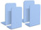 Topspitgo Buchstützen Metall Blau,2 Stück rutschfeste Buchstützen für Büro Schule Zuhause Bibliothek