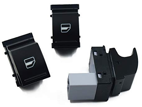 3PCS Fenster Schalterbetätigungsknopf/Fit for SEAT/Fit for Alhambra Altea XL/Fit for Ibiza V Leon Toledo Auto-Ersatzknopf