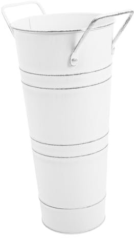HOOTNEE Seau parapluie en fer range revue range magazine porte-parapluie dentrée décor de vases de marche pots de fleurs pour plantes d'intérieur pot de fleur étagère parapluie