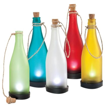 POPETPOP 5 Stk Solar-led-lampe Flaschenbeleuchtung Solarlampen Für Flaschen Draussen Dekorative Lichter