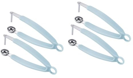 Garneck Pflaumenentkerner 4 Stück Entkerner Kernentferner Dattelentkerner Kirschentkerner Dattelentkerner Obstkernentferner Küchenhelfer Entkernungswerkzeug