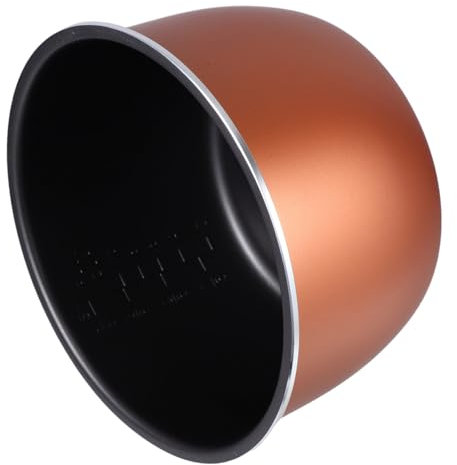 BEBEMOKO Aluminum Alloy Non-Stick Inner Pot for Rice Cooker Replacement Cooking Liner Pan High-Temperature Resistant for Home Use