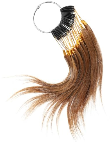 Haarfarben Echthaar Testmuster 30 Stück für Friseure