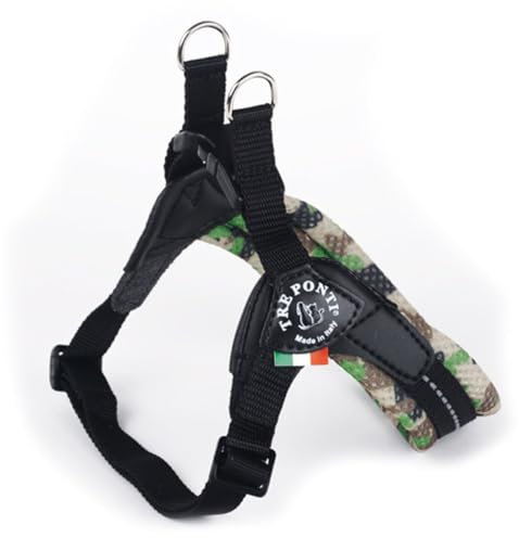 Tre Ponti Easy Fit Soft Mesh Verstellbarer Bauchgurt, Größen, Gr. 2.5/36-50 cm/bis 6kg, Grün (Mario)