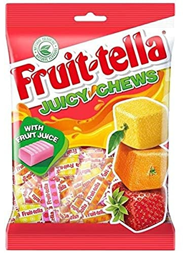 Fruittella Juicy Chews Sweets, Fruit Juice, 170g