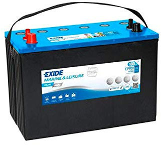 Exide - Marine battery EXIDE EP900 DUAL AGM LEISURE BATTERY 12V 100Ah Auto