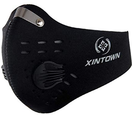 Sport Maske Staubmasken Anti Pollenallergie Atemmaske waschbar Fahrradmaske PM2.5 alle Outdoor-Aktivitäten