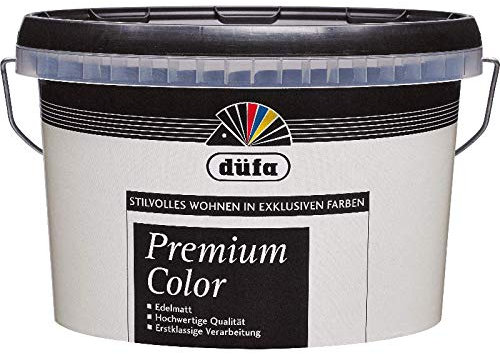 Düfa Premium Color Edelmatte Bunte Wandfarbe 2,5 Liter FARBWAHL, Farbe:Marbella
