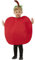 Funidelia | Apfel Kostüm für Jungen und Mädchen Größe 3-6 Jahre Obst, Essen - Farben: Rot, Zubehör für Kostüm - Lustige Kostüme für deine Partys