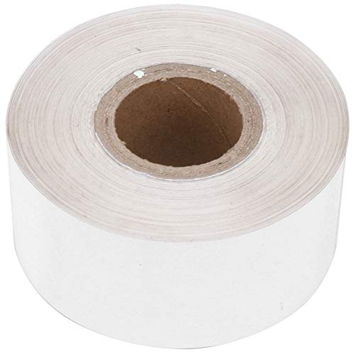 1 Stück Heißprägefolie Papier Leder Stoff Verpackung Box DIY Dekoration Zubehör für 3 cm Breite 120 Meter Rolle(Weiß)