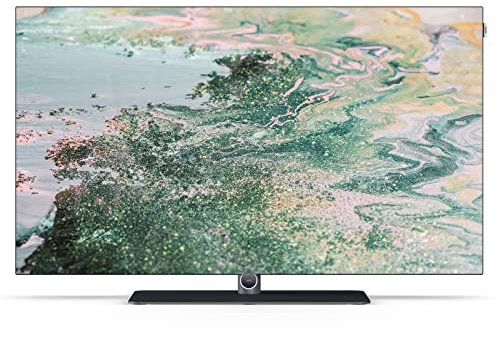 Loewe bild i 4K Ultra HD OLED Smart TV, with Bluetooth, Dolby Atmos & Voice Control, DTS Play-Fi, UHD Flatscreen Television & Remote Control - Basalt Grey 48